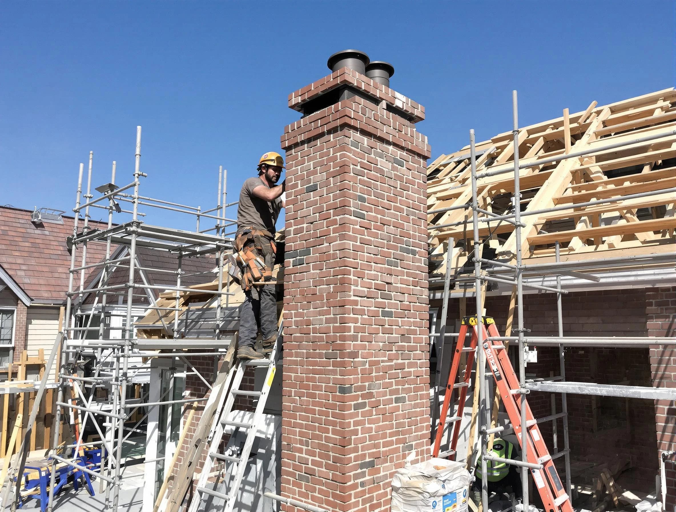 New chimney installation completed by Pittsburgh Chimney Sweep in Pittsburgh, PA