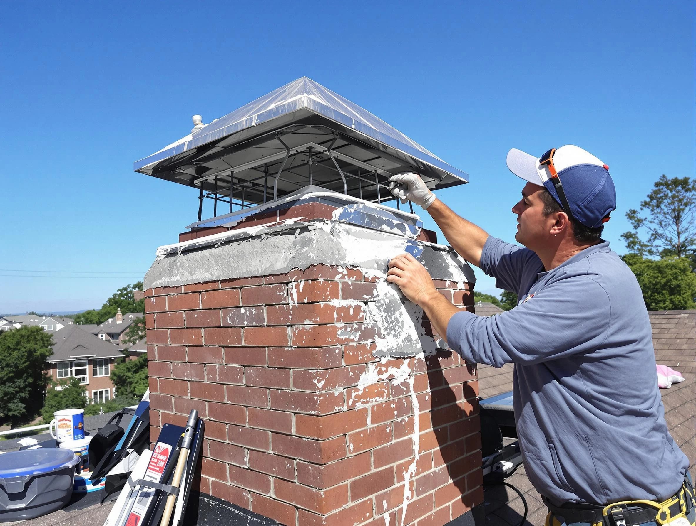 Chimney Crown Services service in Pittsburgh, PA
