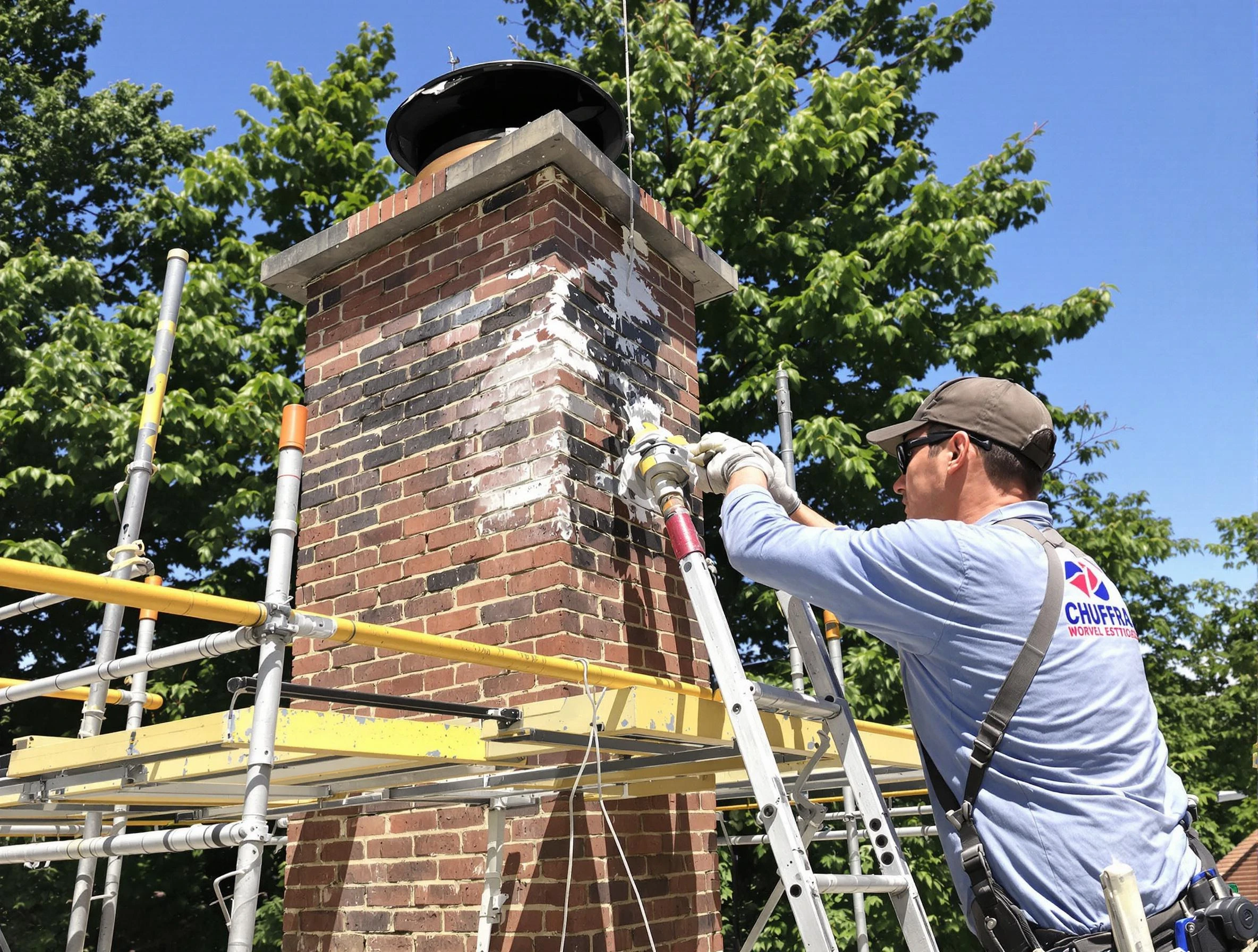 Structural chimney repair by Pittsburgh Chimney Sweep in Pittsburgh, PA